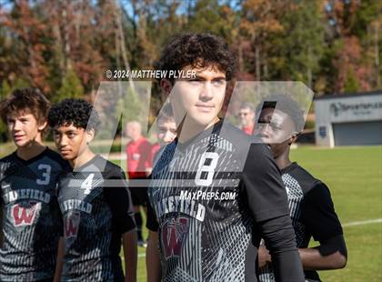 Thumbnail 2 in Marvin Ridge vs. Wakefield (NCHSAA 4A Final - Awards) photogallery.