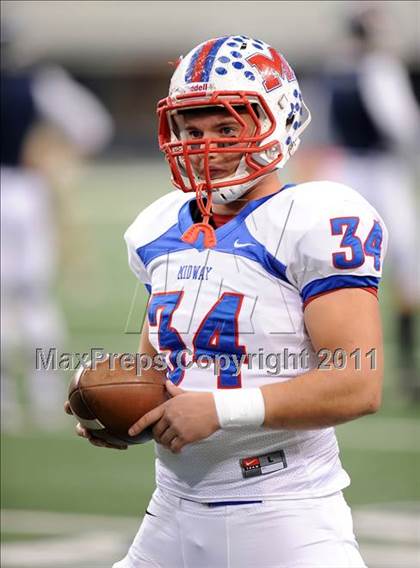 Thumbnail 1 in Midway vs. Ryan (4A Division 1 Region 1 Semifinals) photogallery.