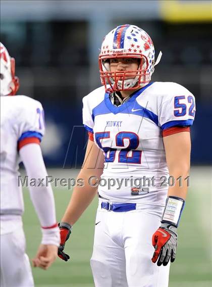Thumbnail 1 in Midway vs. Ryan (4A Division 1 Region 1 Semifinals) photogallery.