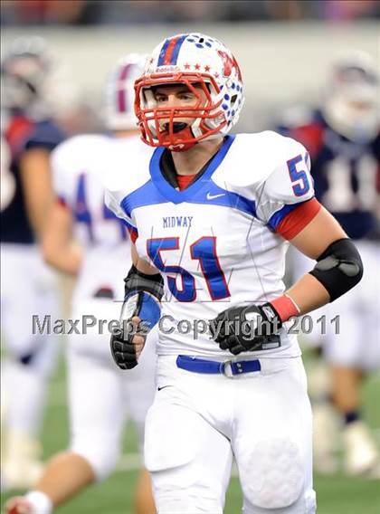 Thumbnail 1 in Midway vs. Ryan (4A Division 1 Region 1 Semifinals) photogallery.