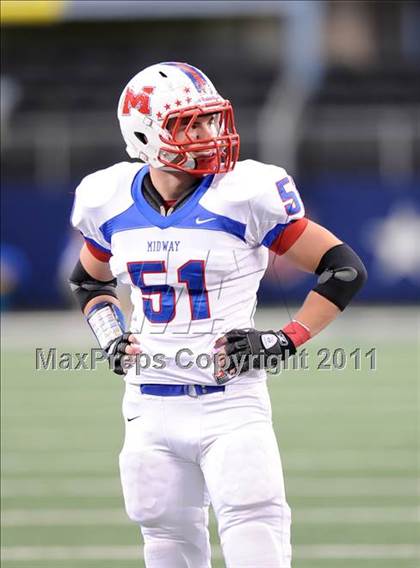 Thumbnail 3 in Midway vs. Ryan (4A Division 1 Region 1 Semifinals) photogallery.
