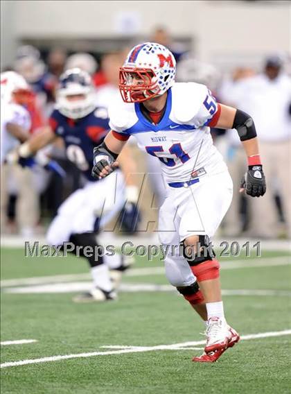 Thumbnail 3 in Midway vs. Ryan (4A Division 1 Region 1 Semifinals) photogallery.