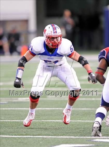Thumbnail 3 in Midway vs. Ryan (4A Division 1 Region 1 Semifinals) photogallery.