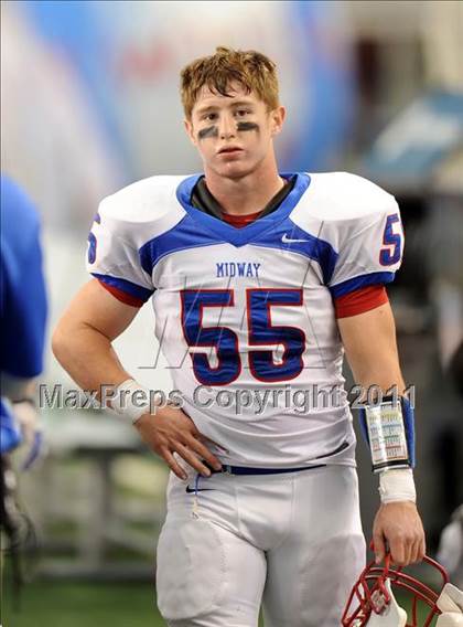 Thumbnail 2 in Midway vs. Ryan (4A Division 1 Region 1 Semifinals) photogallery.