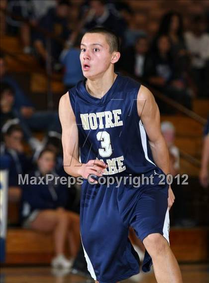 Thumbnail 3 in Notre Dame vs. Loyola photogallery.