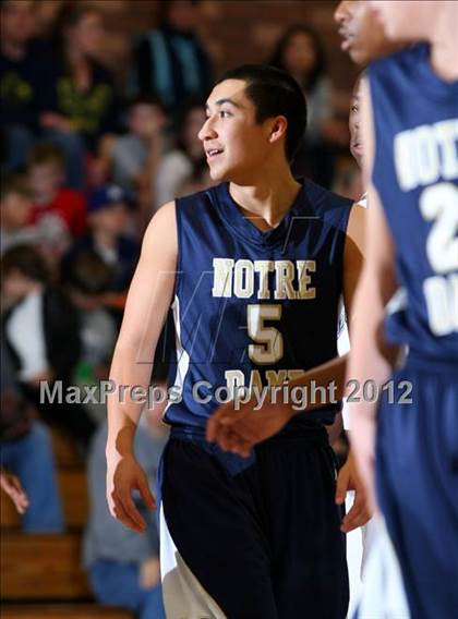 Thumbnail 2 in Notre Dame vs. Loyola photogallery.