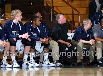 Thumbnail 2 in Notre Dame vs. Loyola photogallery.