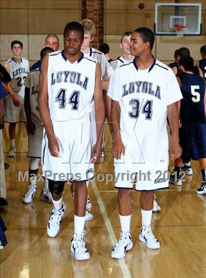 Thumbnail 1 in Notre Dame vs. Loyola photogallery.