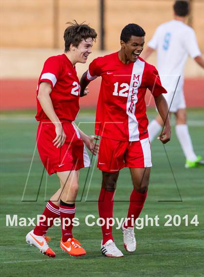 Thumbnail 2 in McLean vs. Yorktown (VHSL 6A Semifinal) photogallery.