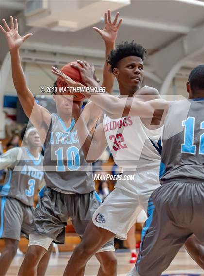 Thumbnail 3 in Terry Sanford vs. C.B. Aycock (NCHSAA 3A 1st Round) photogallery.