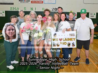 Thumbnail 2 in Desert Vista @ Sunnyslope (Senior Night) photogallery.