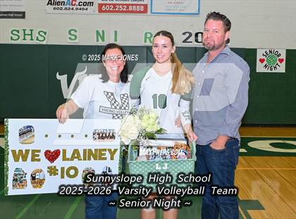 Thumbnail 2 in Desert Vista @ Sunnyslope (Senior Night) photogallery.