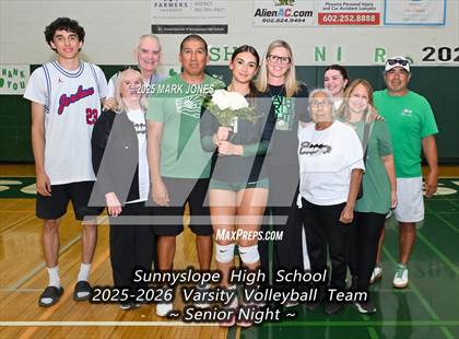 Thumbnail 1 in Desert Vista @ Sunnyslope (Senior Night) photogallery.