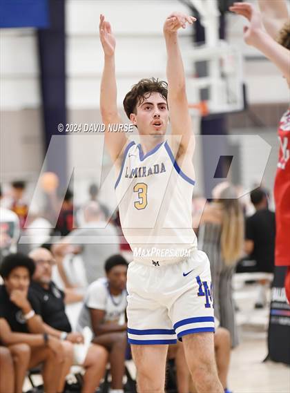 Thumbnail 3 in La Mirada vs  St. Ignatius College Preparatory (California Live) photogallery.