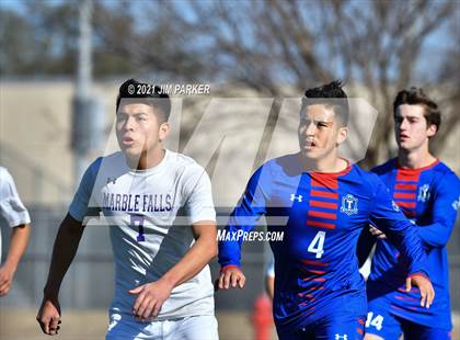 Thumbnail 1 in Temple vs Marble Falls (Dripping Springs Invitational) photogallery.