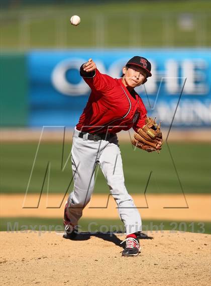 Thumbnail 2 in Bradshaw Christian vs. Woodland Christian (Raley Field) photogallery.
