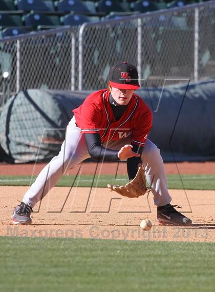 Thumbnail 1 in Bradshaw Christian vs. Woodland Christian (Raley Field) photogallery.