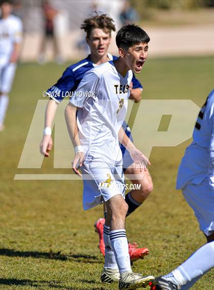 Thumbnail 1 in  Tierra Encantada vs. Santa Fe Prep (NMAA A-3A Quarterfinal) photogallery.