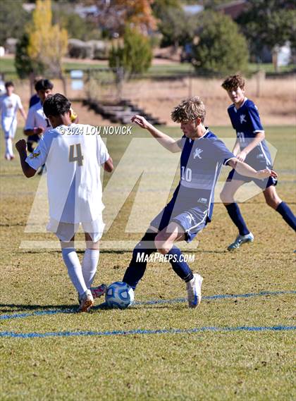 Thumbnail 3 in  Tierra Encantada vs. Santa Fe Prep (NMAA A-3A Quarterfinal) photogallery.
