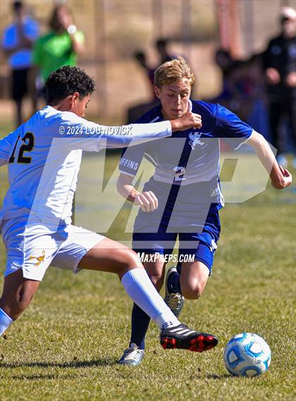 Thumbnail 3 in  Tierra Encantada vs. Santa Fe Prep (NMAA A-3A Quarterfinal) photogallery.