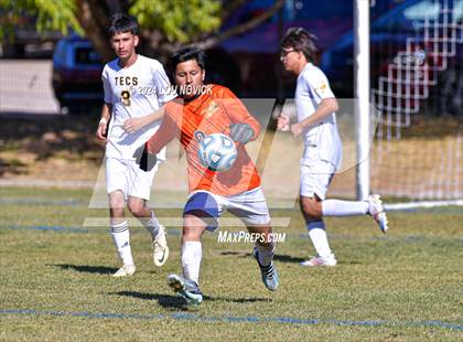 Thumbnail 1 in  Tierra Encantada vs. Santa Fe Prep (NMAA A-3A Quarterfinal) photogallery.