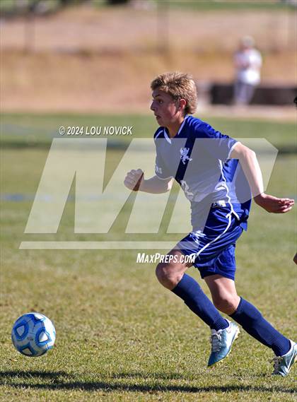 Thumbnail 1 in  Tierra Encantada vs. Santa Fe Prep (NMAA A-3A Quarterfinal) photogallery.