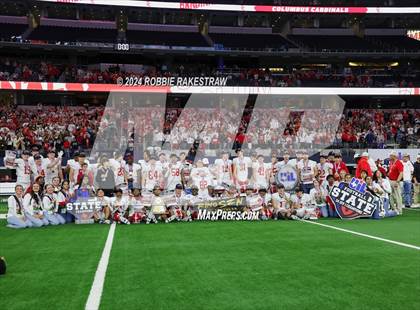 Thumbnail 2 in Columbus @ Malakoff (UIL 3A Division I Football Final Medal Ceremony) photogallery.