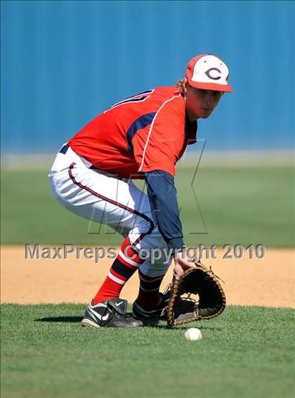 Thumbnail 2 in Wakeland vs Centennial (District 9-4A tiebreaker) photogallery.