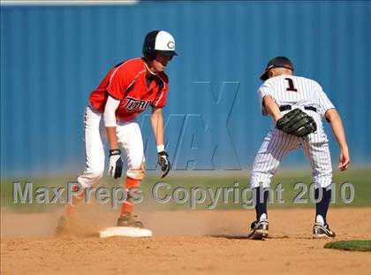 Thumbnail 2 in Wakeland vs Centennial (District 9-4A tiebreaker) photogallery.