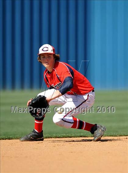 Thumbnail 1 in Wakeland vs Centennial (District 9-4A tiebreaker) photogallery.