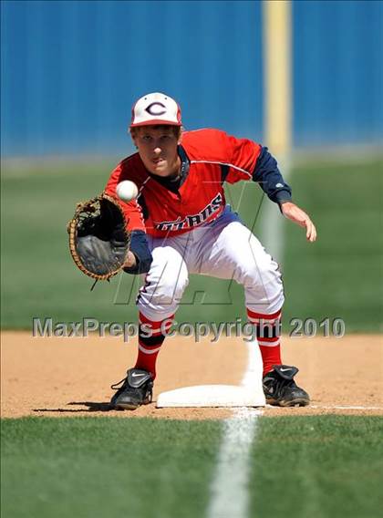 Thumbnail 3 in Wakeland vs Centennial (District 9-4A tiebreaker) photogallery.