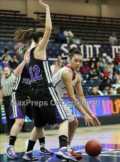 Thumbnail 2 in Piedmont vs. St. Mary's (CIF NCS D4 Final) photogallery.