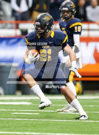 Thumbnail 3 in Victor vs. Troy (NYSPHSAA Class AA Final) photogallery.