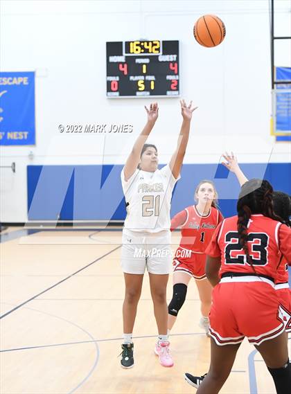 Thumbnail 3 in Valley Lutheran- vs. Parker  (PCDS Desert Classic) photogallery.
