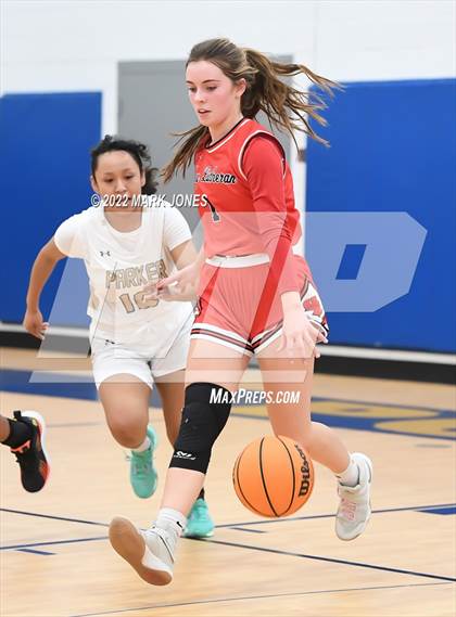 Thumbnail 2 in Valley Lutheran- vs. Parker  (PCDS Desert Classic) photogallery.