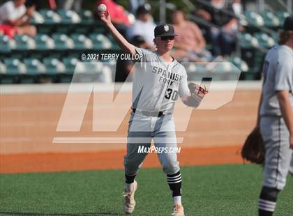 Thumbnail 3 in Spanish Fork vs. Maple Mountain (UHSAA 5A Final Game 1) photogallery.