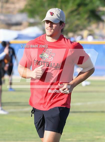 Thumbnail 3 in Boulder Creek vs. Benjamin Franklin (O'Connor 7v7) photogallery.