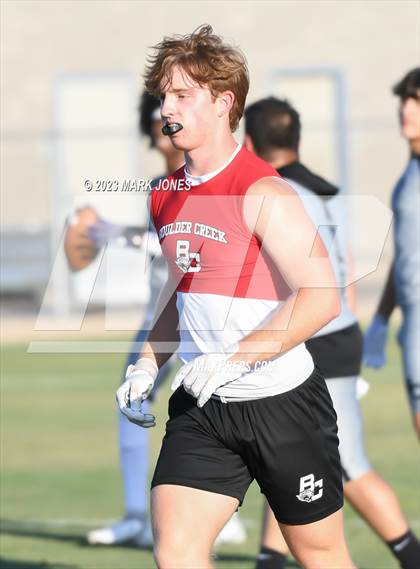 Thumbnail 2 in Boulder Creek vs. Benjamin Franklin (O'Connor 7v7) photogallery.