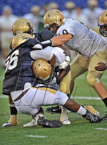 Thumbnail 3 in Our Lady of Good Counsel vs. St. Joseph Regional (Patriot Classic) photogallery.