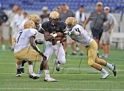 Thumbnail 2 in Our Lady of Good Counsel vs. St. Joseph Regional (Patriot Classic) photogallery.