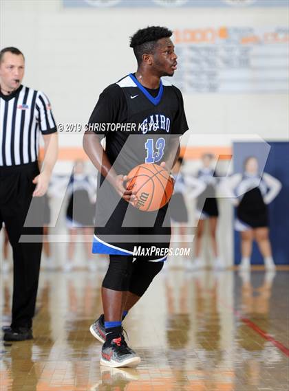 Thumbnail 3 in Sesser-Valier vs. Cairo (IHSA 1A Sectional Semifinal) photogallery.
