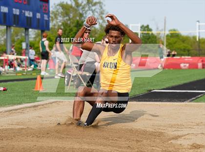 Thumbnail 2 in IHSAA Sectional #12 (Long Jump, High Jump, Pole Vault) photogallery.