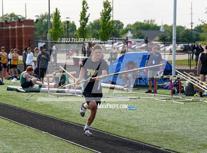 Thumbnail 3 in IHSAA Sectional #12 (Long Jump, High Jump, Pole Vault) photogallery.