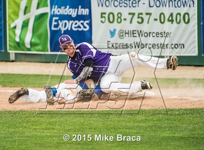 Thumbnail 3 in Pope John Paul II vs. Smith Academy (MIAA Division 4 Final) photogallery.