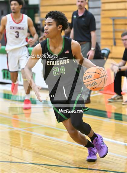 Thumbnail 3 in Phoenix Christian vs. Centennial (Sunnyslope Hoopsgiving Basketball Tournament) photogallery.