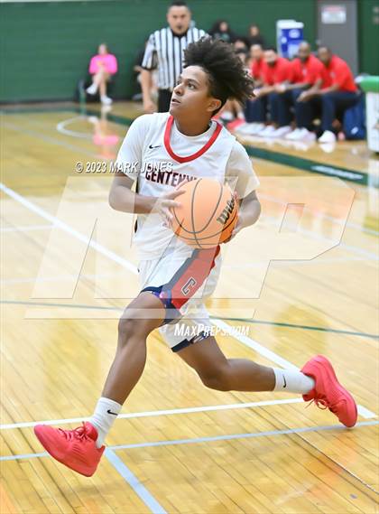 Thumbnail 1 in Phoenix Christian vs. Centennial (Sunnyslope Hoopsgiving Basketball Tournament) photogallery.