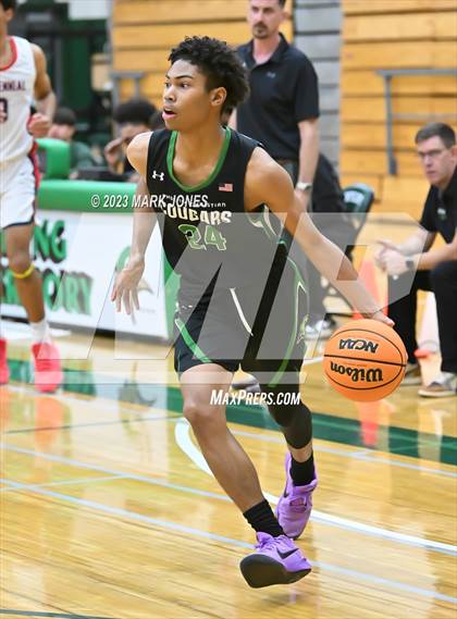 Thumbnail 2 in Phoenix Christian vs. Centennial (Sunnyslope Hoopsgiving Basketball Tournament) photogallery.