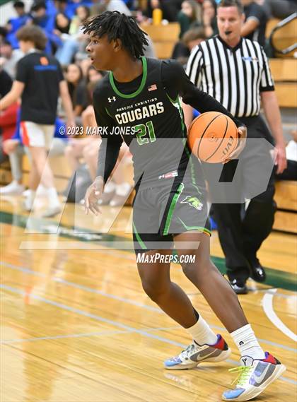 Thumbnail 3 in Phoenix Christian vs. Centennial (Sunnyslope Hoopsgiving Basketball Tournament) photogallery.
