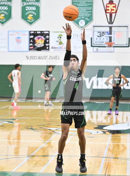 Thumbnail 3 in Phoenix Christian vs. Centennial (Sunnyslope Hoopsgiving Basketball Tournament) photogallery.