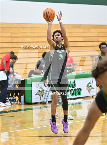 Thumbnail 3 in Phoenix Christian vs. Centennial (Sunnyslope Hoopsgiving Basketball Tournament) photogallery.
